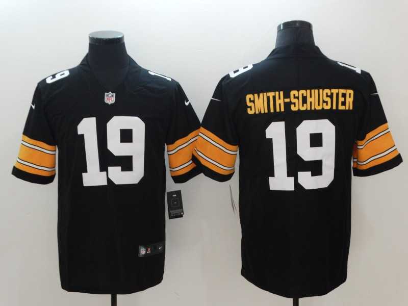 Nike Steelers 19 JuJu Smith Schuster Black Alternate Vapor Untouchable Limited Jersey,We sell and wholesale Nike Steelers 19 JuJu Smith Schuster Black Alternate Vapor Untouchable Limited Jersey on line form chian!